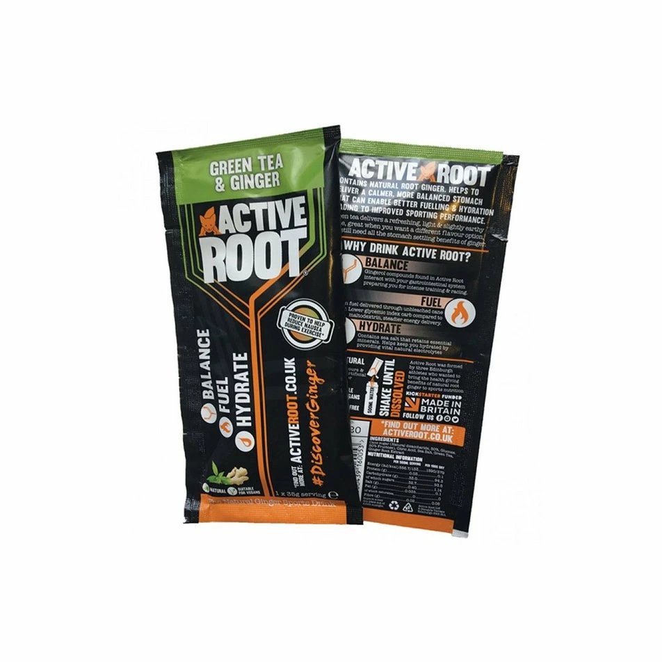 Active Root | Active Root Drinks Sachet - Green Tea & Ginger 1 Active Root | Active Root Drinks Sachet - Green Tea & Ginger