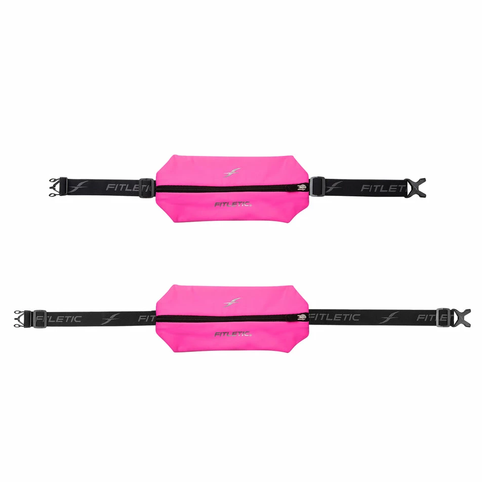 Fitletic | Unisex Mini Sport Belt - Pink 2 Fitletic | Unisex Mini Sport Belt - Pink - Image 2